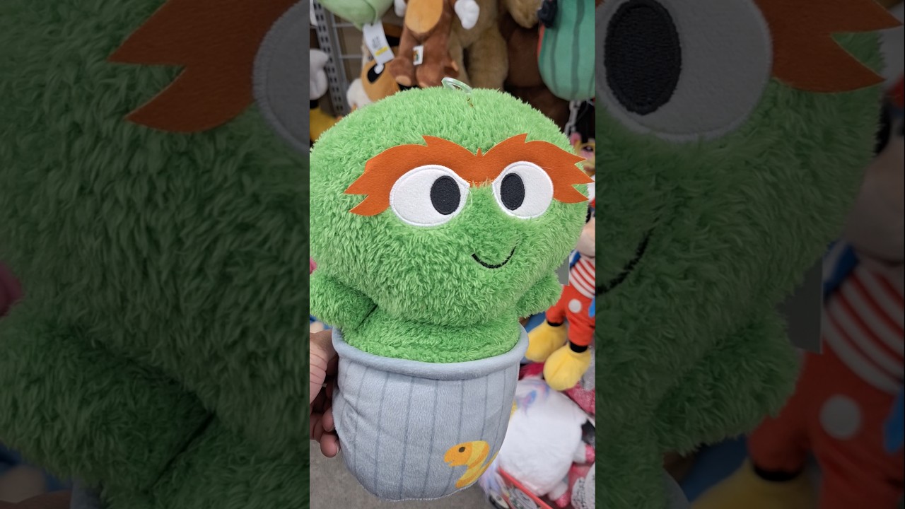 Мягкая коллекционная игрушка Оскар Ворчун 