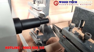 MÁY TIỆN CNC 2 Trục  CW1520 2 - Máy tiện gỗ cấp phôi tự động -  Máy tiện gỗ công nghiệp