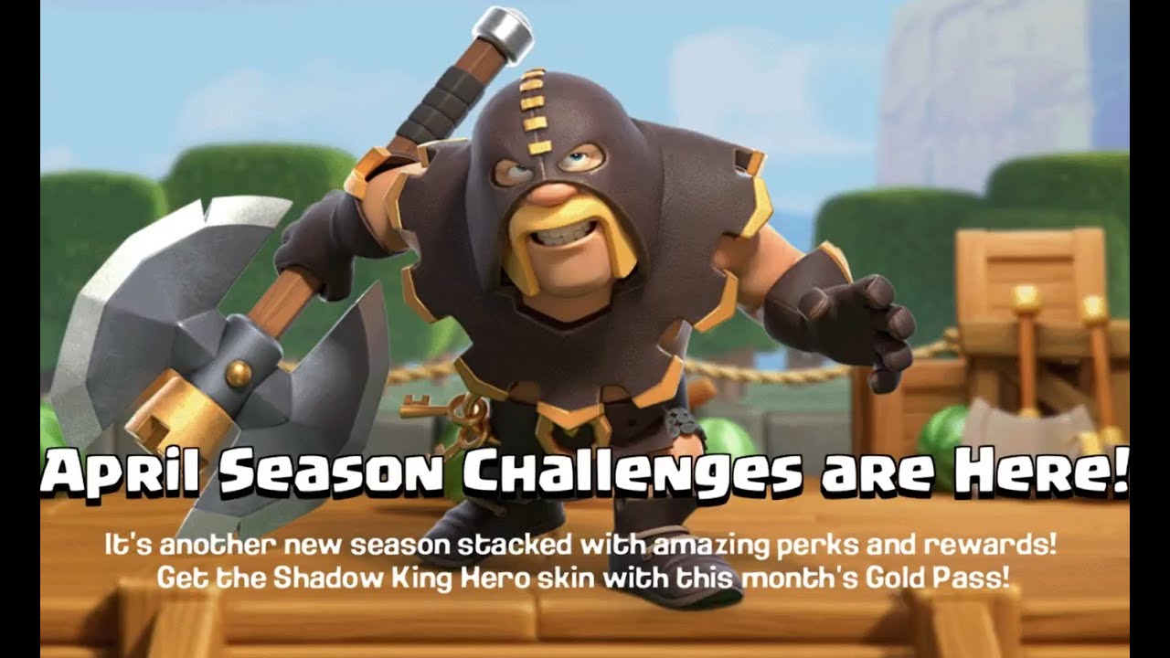 April Season Challenge CLASH OF CLANS aprilASM COC / aprilASM TV