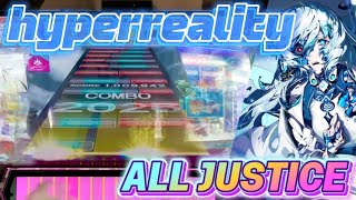 〔CHUNITHM〕hyperreality [MASTER 15] ALL JUSTICE!!