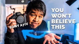SONY A7IV: This is FROWNED UPON But I Do This 90% of the Time 😮