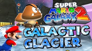 Galactic Glacier Galaxy - Super Mario Galaxy 2 Custom Level by LeoBoy 2K06