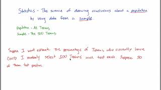 Sample and Population