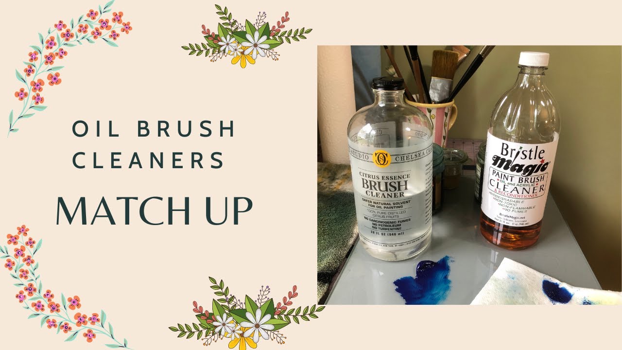 Chelsea Classical Studio Lavender Essence Brush Cleaner For Making  Paintbrush Hair Subtle Maintaining Maximum Working Quality - [2 oz. Bottle]  