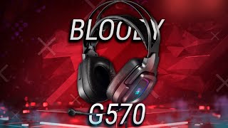 Обзор Bloody G570 / Лучшие игровые наушники до 4000 рублей от Bloody / КОНКУРС!