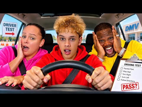 JERAMIAH’S FIRST DRIVER’S TEST… IF HE PASSES, HE KEEPS THE CAR!