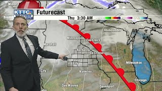 Ted's Wednesday Noon Weather 1/8/2020