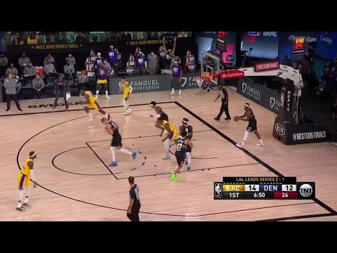 1st Quarter, One Box Video: Denver Nuggets vs. Los Angeles Lakers