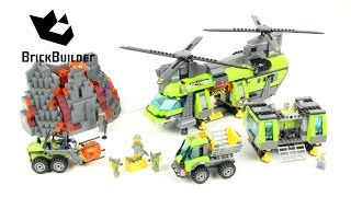 Lego City 60125 Volcano Heavy-Lift Helicopter - Lego Speed Build