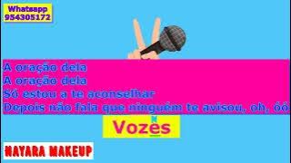 Oração dela - ( Karaokê 🎤 ) Button Rose