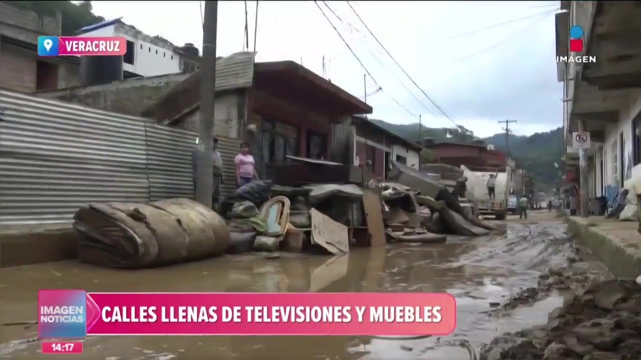 Lluvias dejan bajo el agua a Zongolica y cientos de familias pierden su patrimonio | Crystal