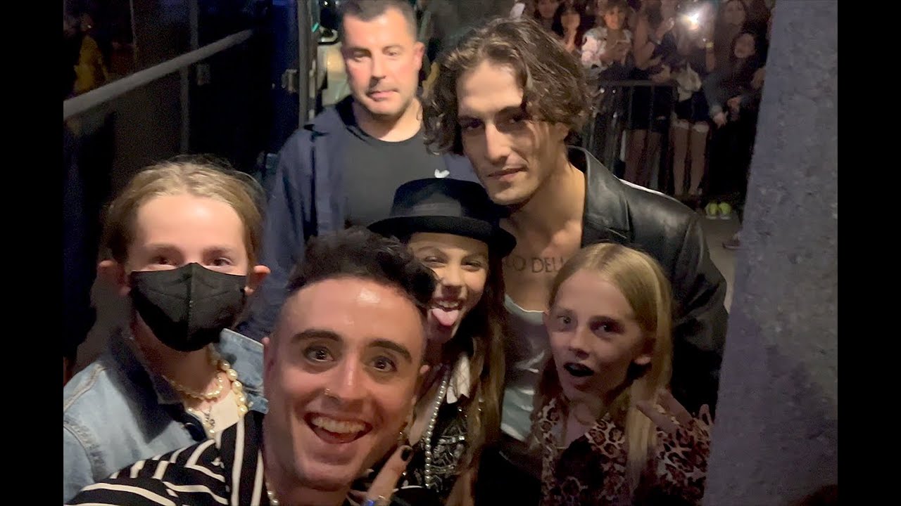MÅNESKIN MEETS FANS BACKSTAGE FOX THEATER POMONA 4/20/22