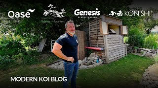 Modern Koi Blog #6095 - Tom's complex filter system with Genesis XL paper filter