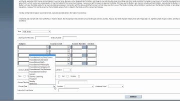 How to Register for Courses Using Web Advisor