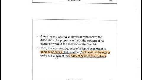 ISB 542 Topic 5 Classification of Contract Part 6/6