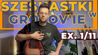 Szesnastki w groove’ie – ĆWICZENIE [1/11] #poranneBASowanie #ćwiczeniarytmiczne”