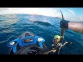 Huge fish on Jetski