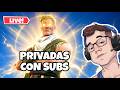 PROBANDO EL MODO DIOS EN PRIVADAS EN FORTNITE! JUGANDO CON SUSCRIPTORES EN FORTNITE!