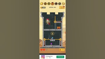 hero rescue level 343#shorts