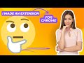 I made a Chrome Extension | Chrome | Extension