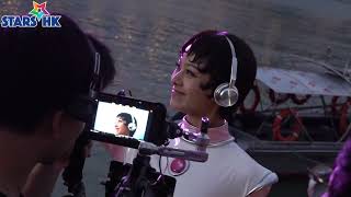 Amy Lo's "Pink Moon" MV features her as a long-legged Earth defense girl, directed by film specia...