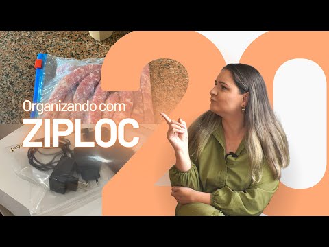 Vídeo: Qual é o tamanho de um saco Ziploc de meio litro?