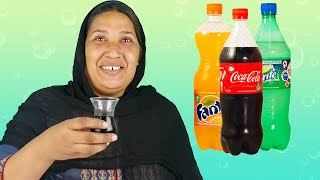 Tribal Women Try American Soda