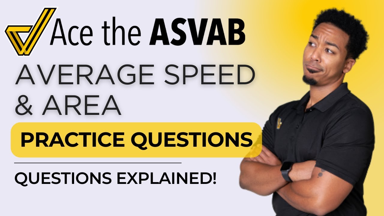 Asvab Coding Speed Test Example ASVAB Arithmetic Reasoning: Average Speed & Area Word Problems ...