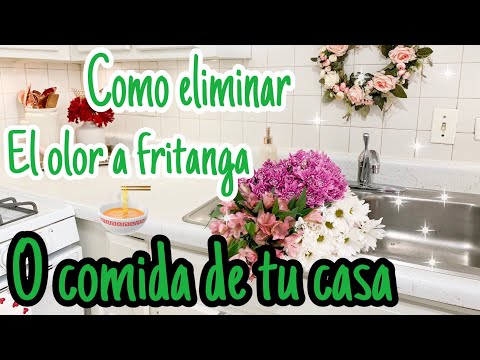 🏡 COMO ELIMINAR EL OLOR A FRITANGA O COMIDA DE MI CASA