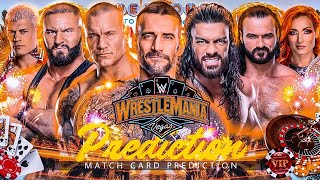 WWE WrestleMania 41 Dream Match Card Prediction | Wrestle Freakin