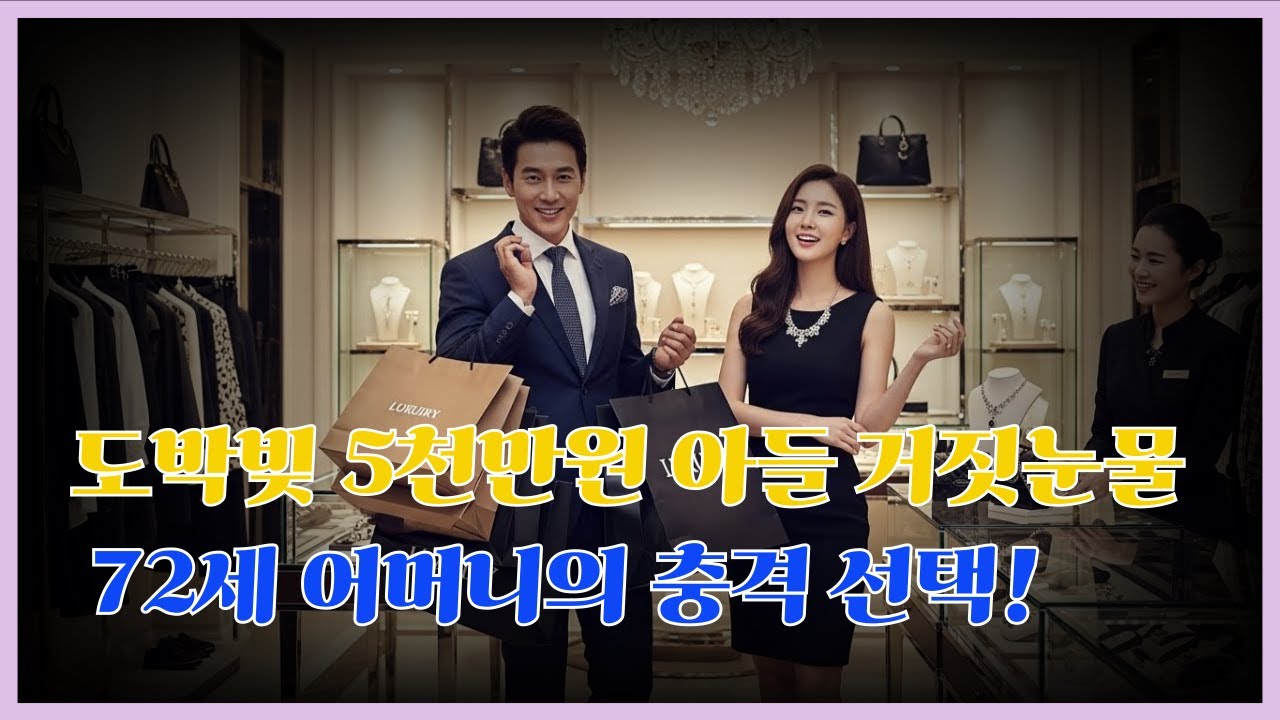 며느리에게 쫓겨났다는 아들의 거짓말, 어머니가 알게 된 진실 