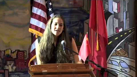 2013 Chinese Speech Contest: 1st Place (Michelle S...