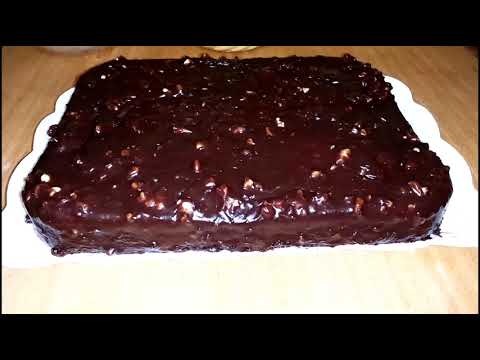 Homemade Cake with Chocolate and Walnut Recipe - Easy Chocolate Cake - Delicious & Quick to prepare