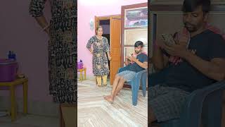 Wife Ka Romance Mood 😘 Husband Ignore ❌ But Ninja Trick OMG 🤣 #viral #couples #funnyshorts