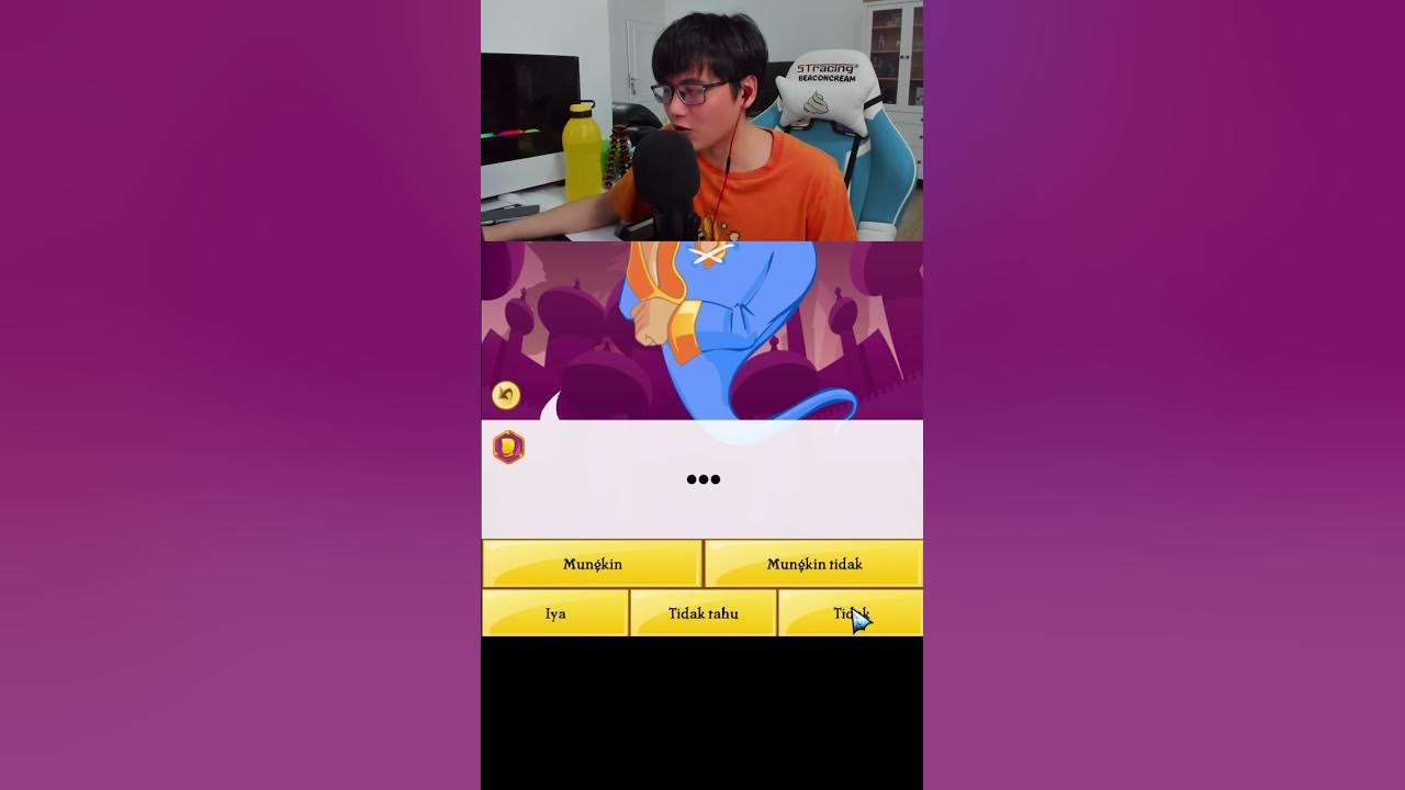 coba dapetin diriku sendiri di akinator #shorts