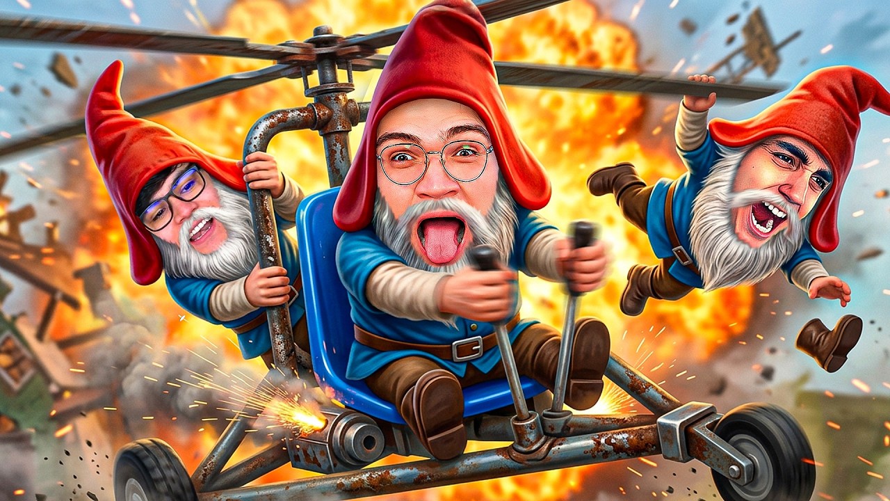 UN HELICÓPTERO, TRES GNOMOS Y CERO NEURONAS 💀 | BURGLIN' GNOMES