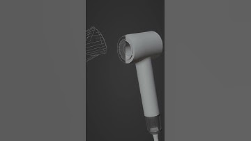 Dyson Hair Dryer  - in the pipeline for a 3D Product Animation! #3d #blender #animation #cgi #vfx