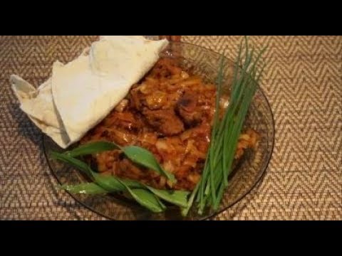 Бигус из свежей капусты со свининой