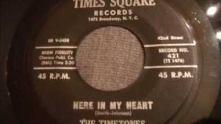 Classic NYC Doo Wop Sound - In My Heart - Timetones chords