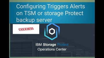 How to Configure Email Alerts in IBM Spectrum Protect (TSM)