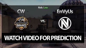 CS:GO Bet Prediction: CPH Wolves vs. EnVyUs (10/04/15)
