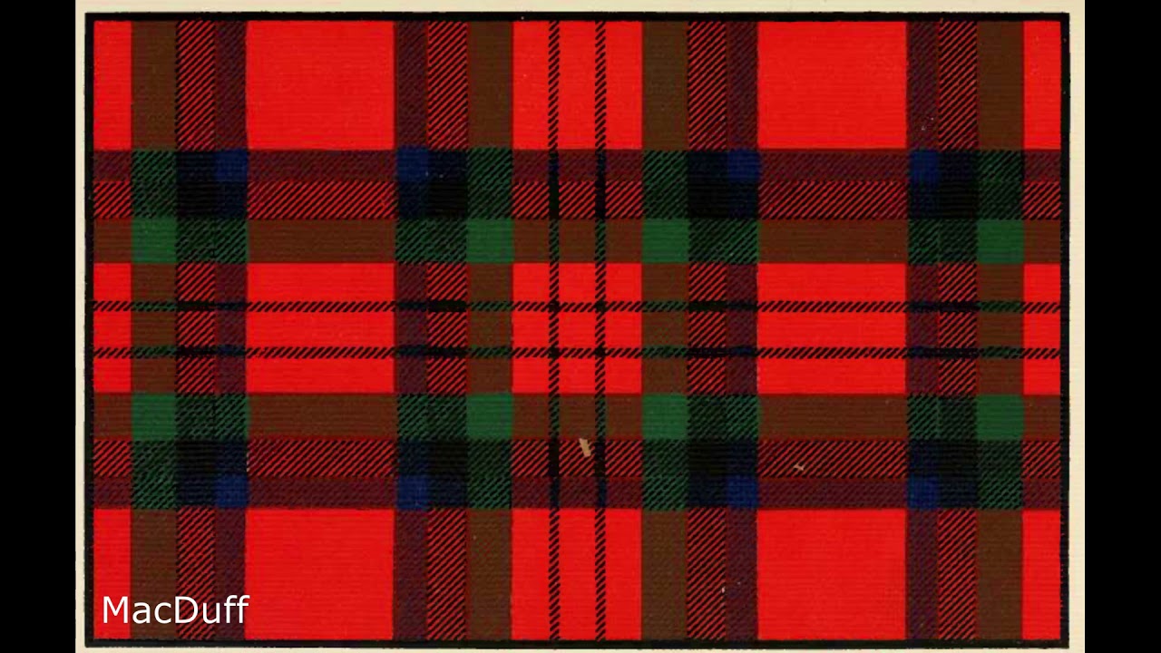 A list of vintage Scottish clan tartans YouTube