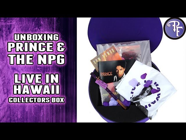Prince and The NPG: Live in Hawaii Collectors Box - Unboxing 