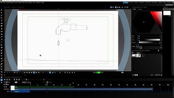 Create a Water Droplet Animation with OpenToonz