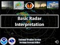 Topics in Advanced Spotter Training - Basic Radar Interpretation