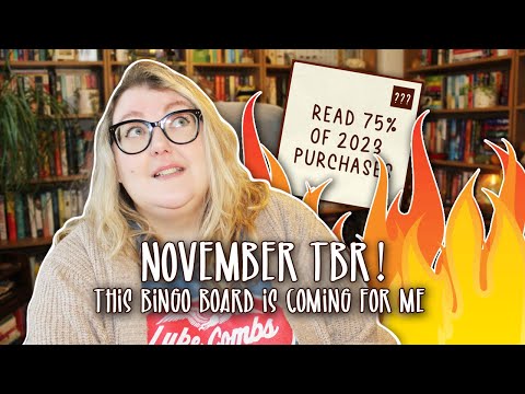 THE SCARIEST NUMBERS 😱 | NOVEMBER TBR | Literary Diversions