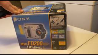 Sony Mavica FD200 Unboxing (NIB) - Far Out Friday - Let's Look Profile