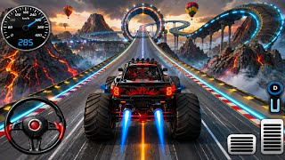 Monster Truck Mega Ramp Challenge 🚛🔥 Impossible Stunts & Crazy Jumps | Android Gameplay screenshot 4