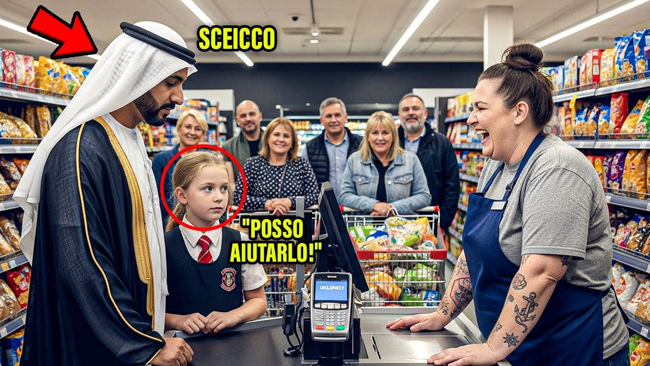 «Sceicco miliardario in imbarazzo: la figlia di una cameriera ha salvato la situazione.»