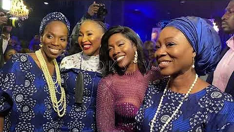 The amazing love Tiwa Savage received at her father’s burial